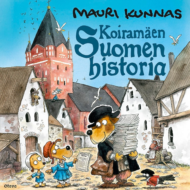 Copertina del libro per Koiramäen Suomen historia