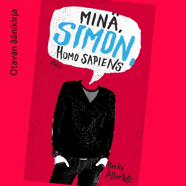 Book cover for Minä, Simon, Homo Sapiens