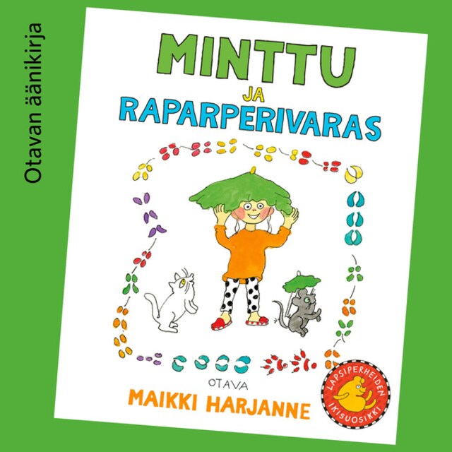 Okładka książki dla Minttu ja raparperivaras