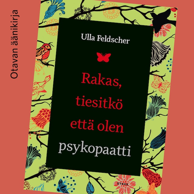 Couverture de livre pour Rakas, tiesitkö että olen psykopaatti