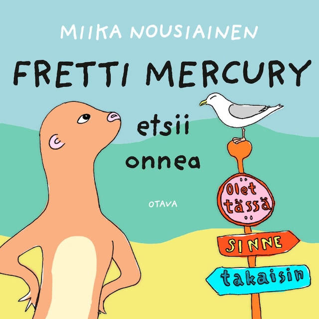 Boekomslag van Fretti Mercury etsii onnea