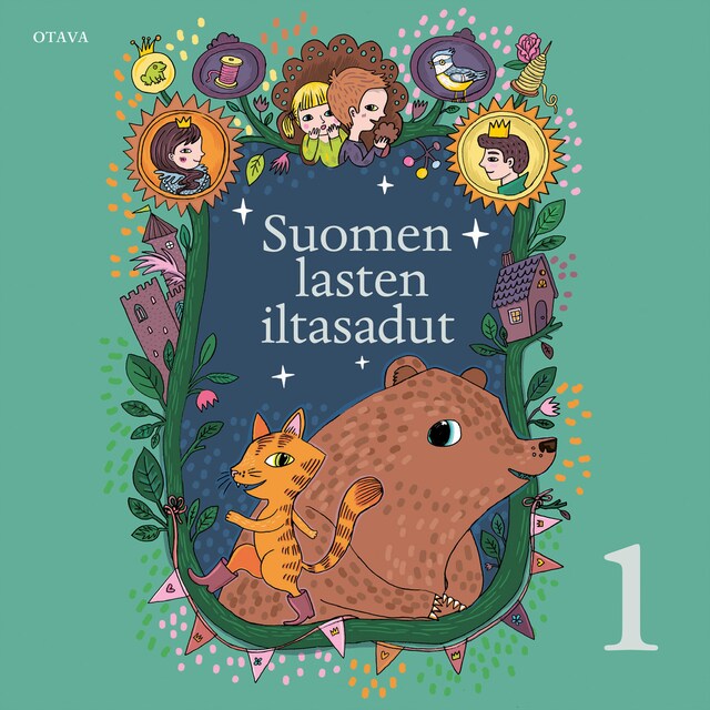 Buchcover für Suomen lasten iltasadut 1