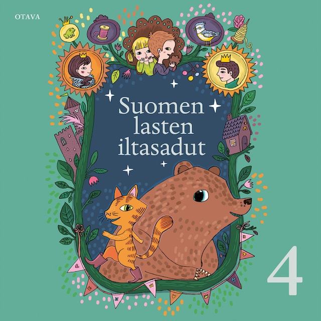 Couverture de livre pour Suomen lasten iltasadut 4