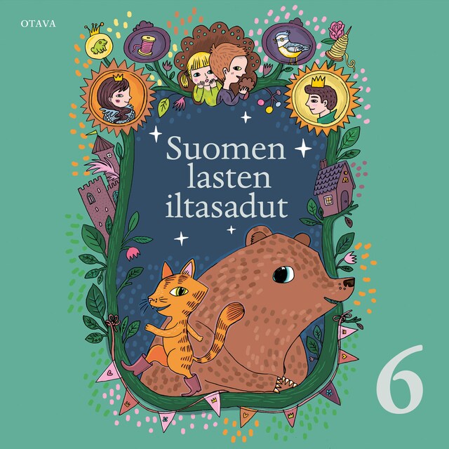 Portada de libro para Suomen lasten iltasadut 6