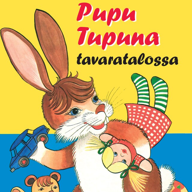 Book cover for Pupu Tupuna tavaratalossa