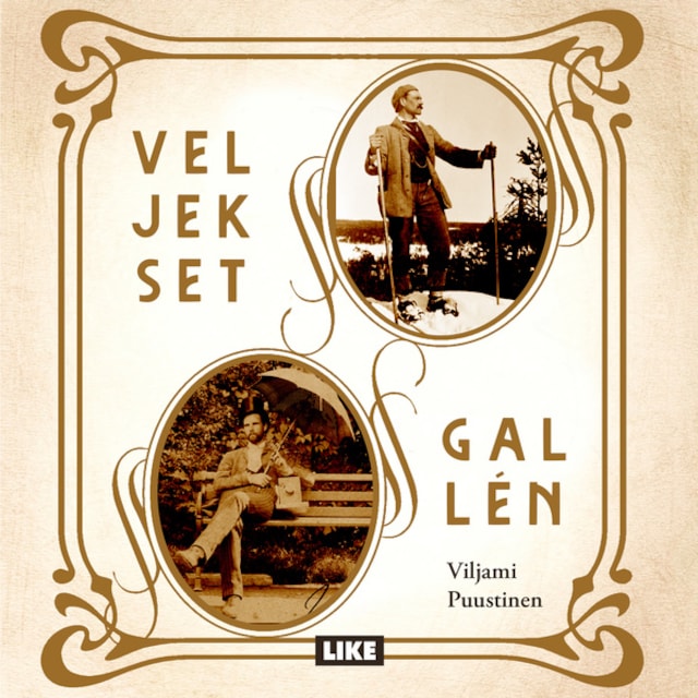 Book cover for Veljekset Gallén