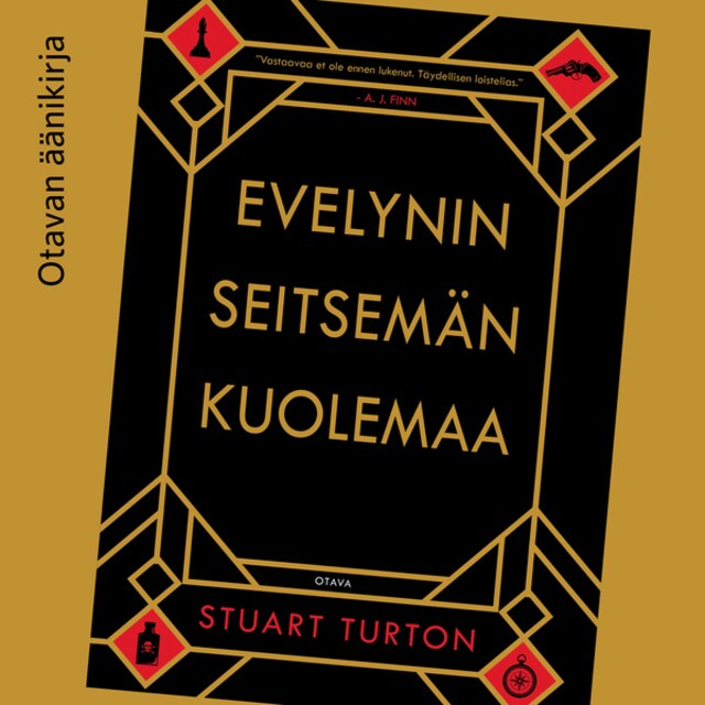 Book cover for Evelynin seitsemän kuolemaa