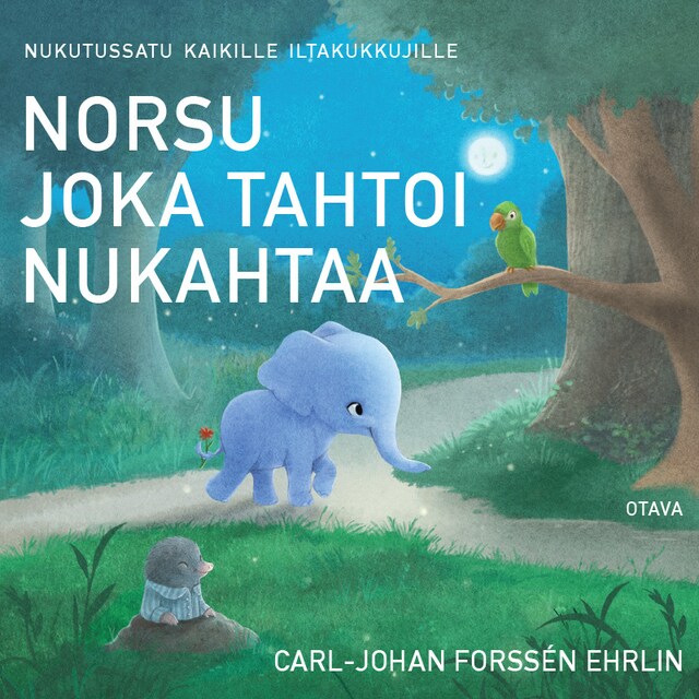 Buchcover für Norsu joka tahtoi nukahtaa