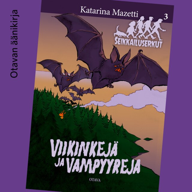 Couverture de livre pour Viikinkejä ja vampyyreja