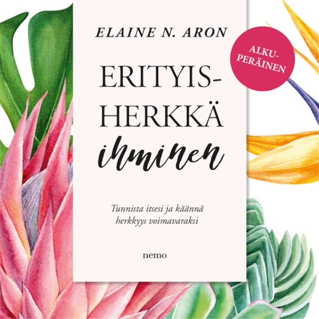 Buchcover für Erityisherkkä ihminen