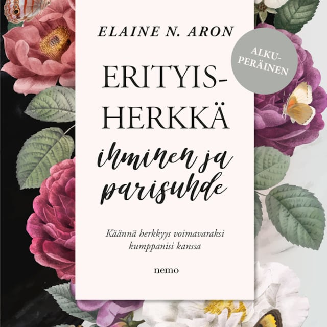 Book cover for Erityisherkkä ihminen ja parisuhde
