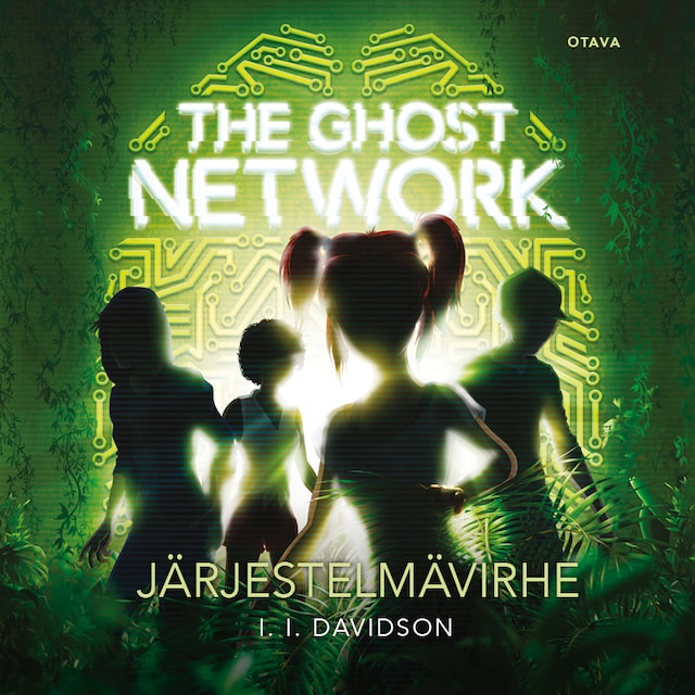 Book cover for The Ghost Network - Järjestelmävirhe
