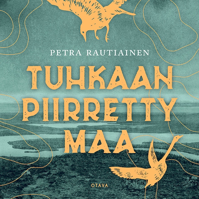 Buchcover für Tuhkaan piirretty maa