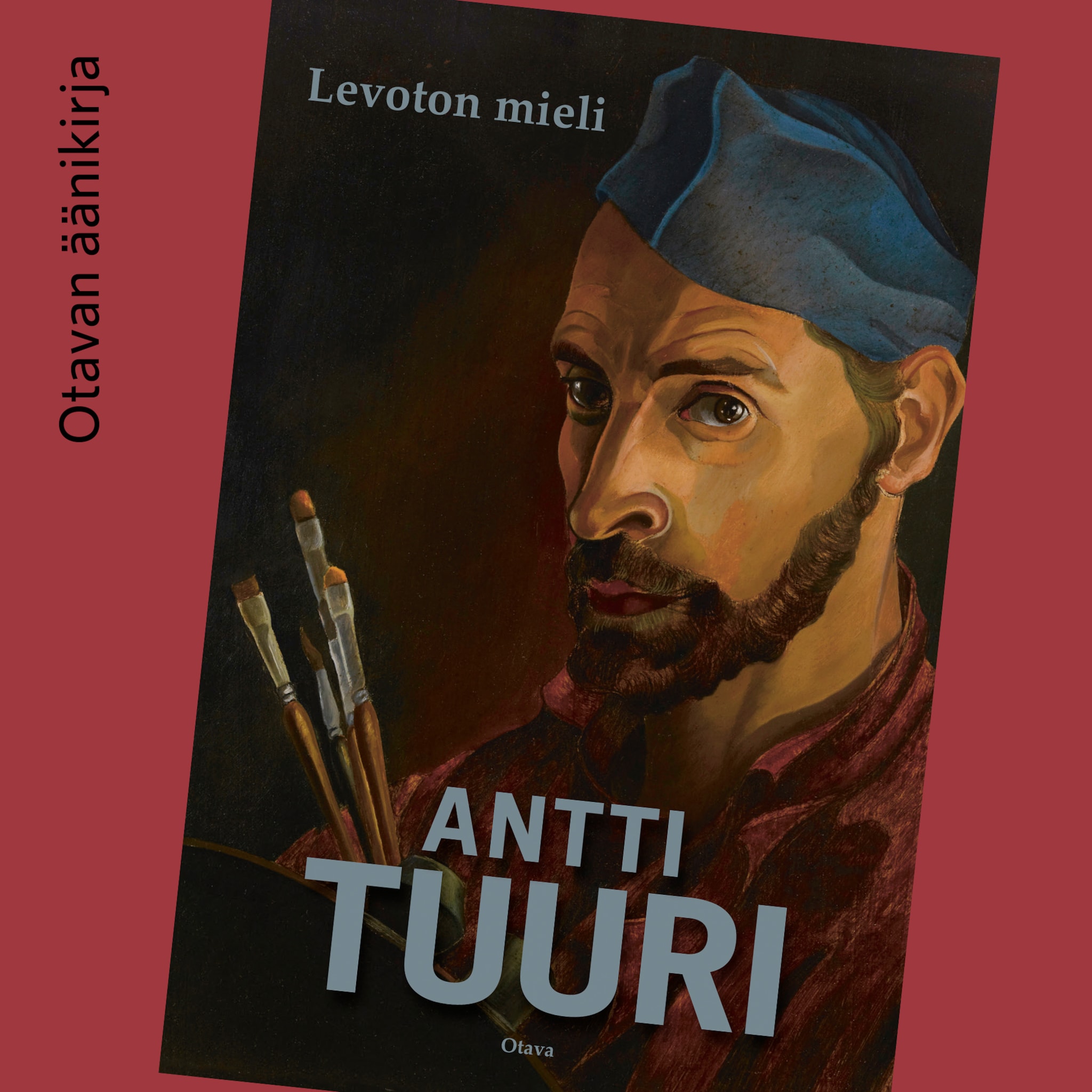 Äänikirjan Levoton mieli kansikuva