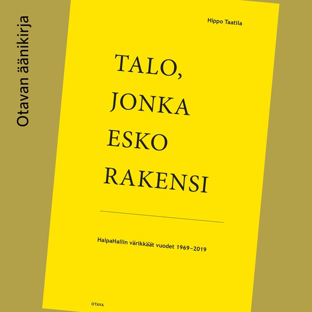Book cover for Talo, jonka Esko rakensi