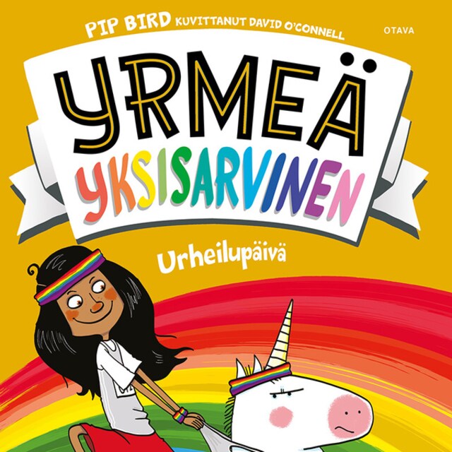 Book cover for Yrmeä yksisarvinen - Urheilupäivä