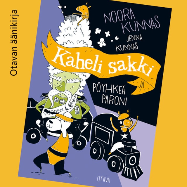Book cover for Kaheli sakki ja pöyhkeä paroni