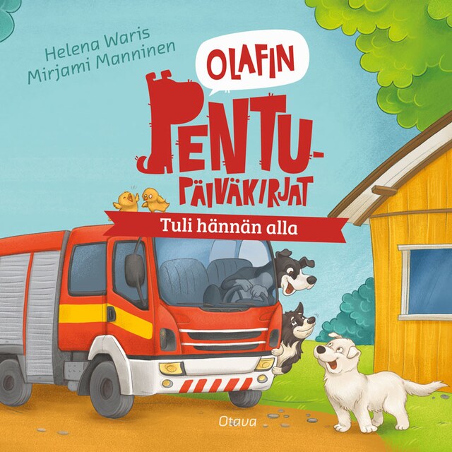 Book cover for Olafin pentupäiväkirjat - Tuli hännän alla