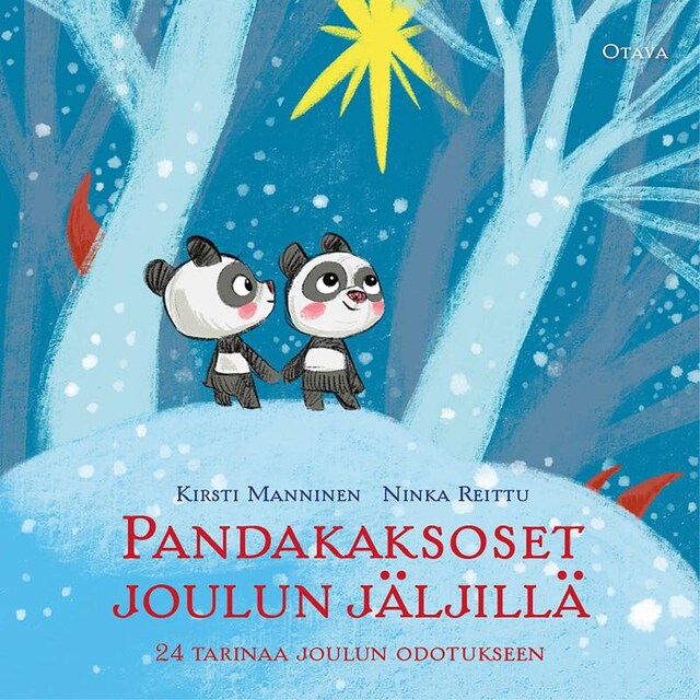 Couverture de livre pour Pandakaksoset joulun jäljillä