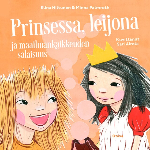 Copertina del libro per Prinsessa, leijona ja maailmankaikkeuden salaisuus