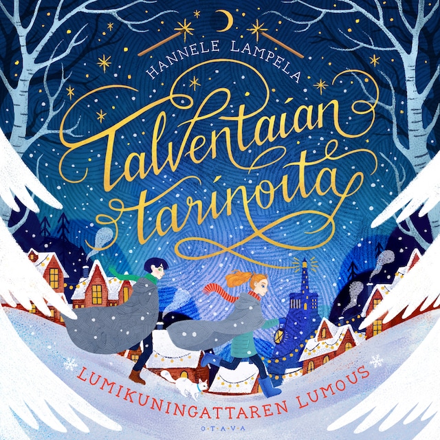 Couverture de livre pour Talventaian tarinoita - Lumikuningattaren lumous