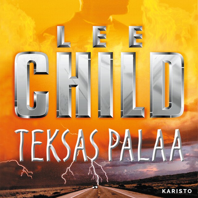 Book cover for Teksas palaa