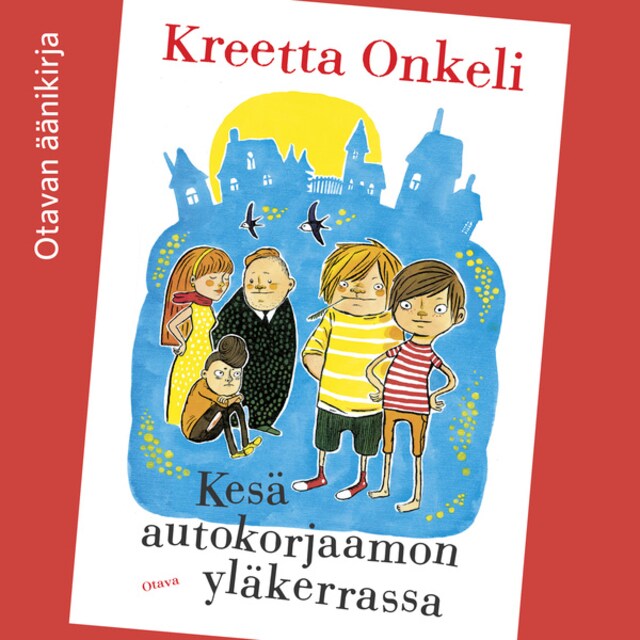 Book cover for Kesä autokorjaamon yläkerrassa