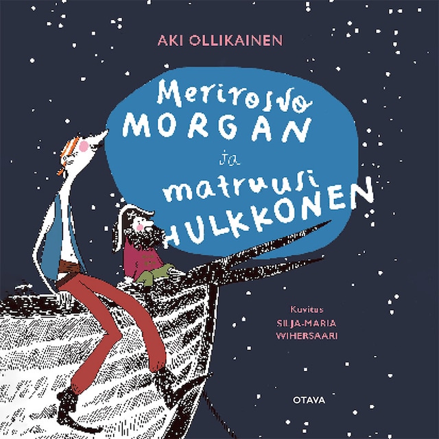 Book cover for Merirosvo Morgan ja matruusi Hulkkonen