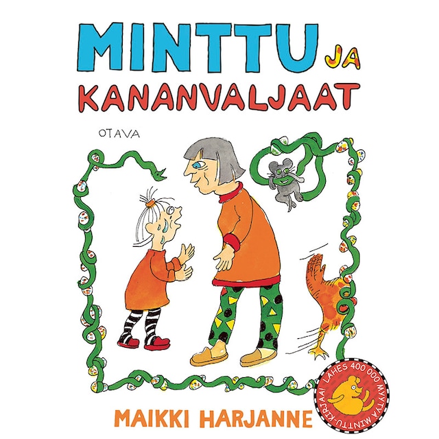 Okładka książki dla Minttu ja kananvaljaat