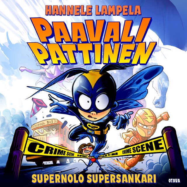Book cover for Paavali Pattinen, supernolo supersankari