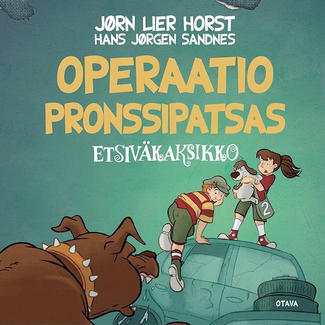 Book cover for Operaatio pronssipatsas