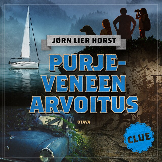 Couverture de livre pour CLUE - Purjeveneen arvoitus