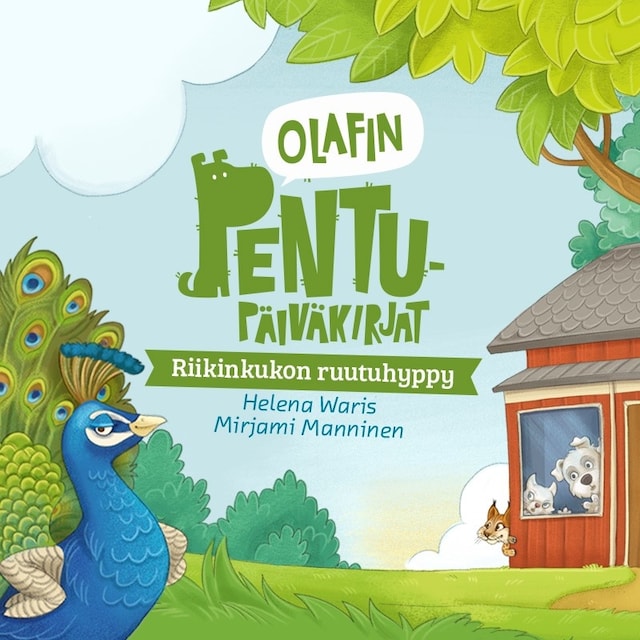 Bokomslag för Olafin pentupäiväkirjat - Riikinkukon ruutuhyppy