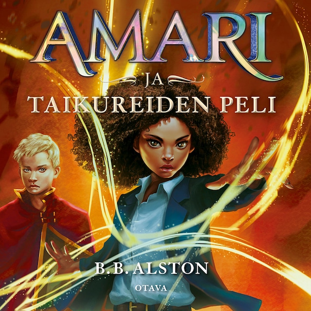Book cover for Amari ja taikureiden peli