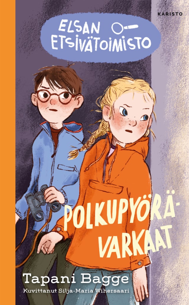 Buchcover für Polkupyörävarkaat