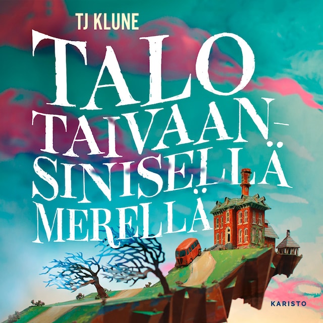 Book cover for Talo taivaansinisellä merellä