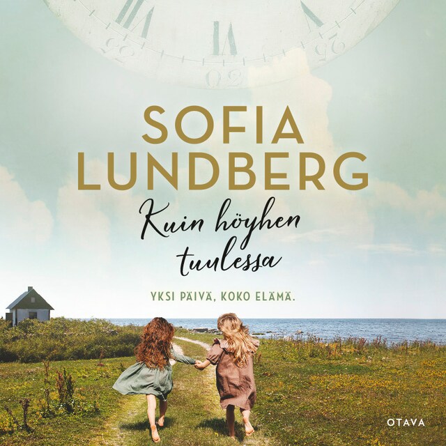 Book cover for Kuin höyhen tuulessa