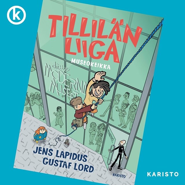 Book cover for Tillilän liiga - Museokeikka