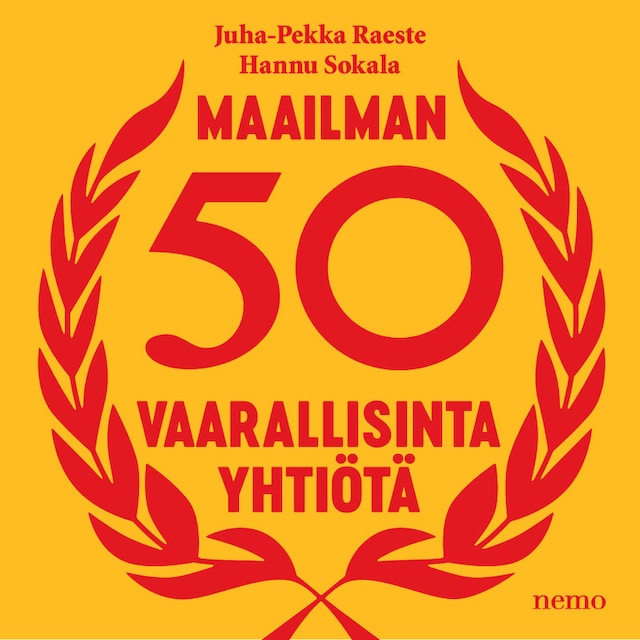 Okładka książki dla Maailman 50 vaarallisinta yhtiötä