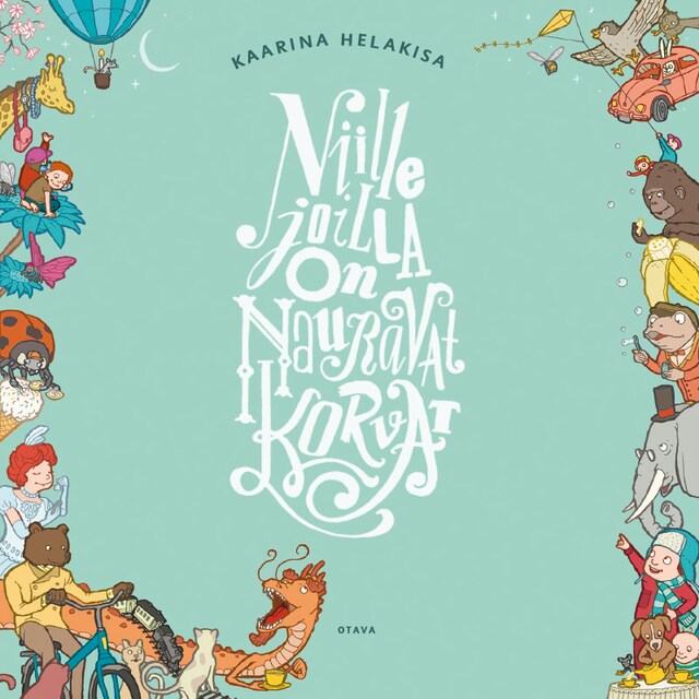 Couverture de livre pour Niille joilla on nauravat korvat