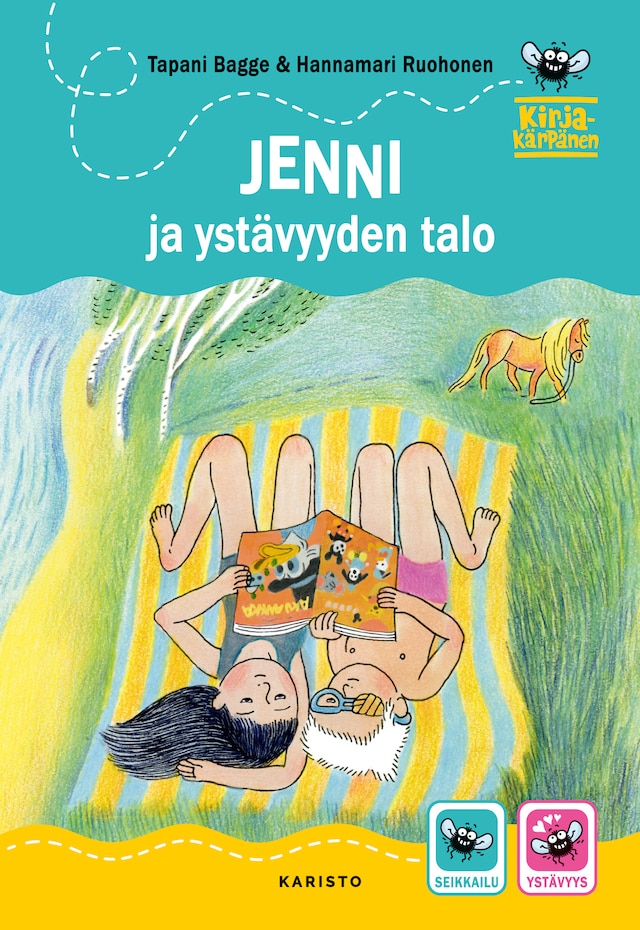 Book cover for Jenni ja ystävyyden talo