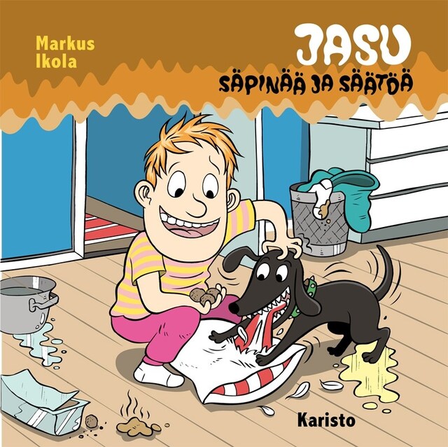 Okładka książki dla Jasu - Säpinää ja säätöä