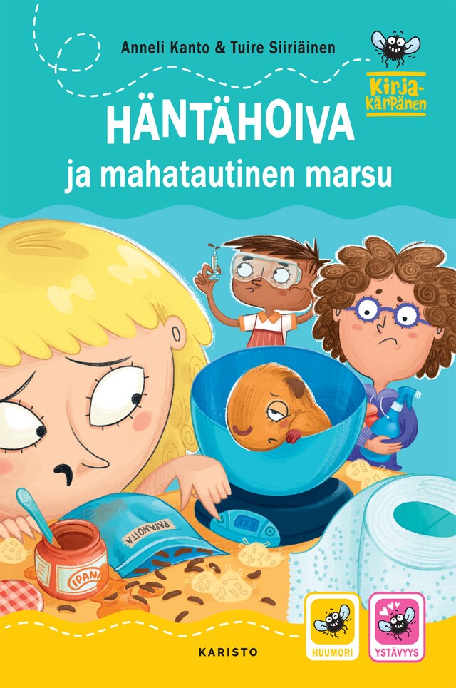 Book cover for Häntähoiva ja mahatautinen marsu