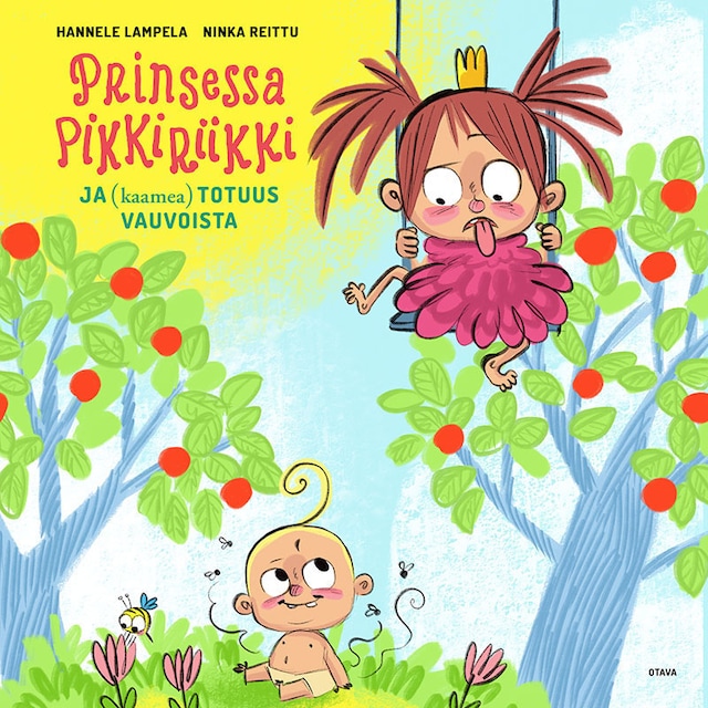 Copertina del libro per Prinsessa Pikkiriikki ja (kaamea) totuus vauvoista