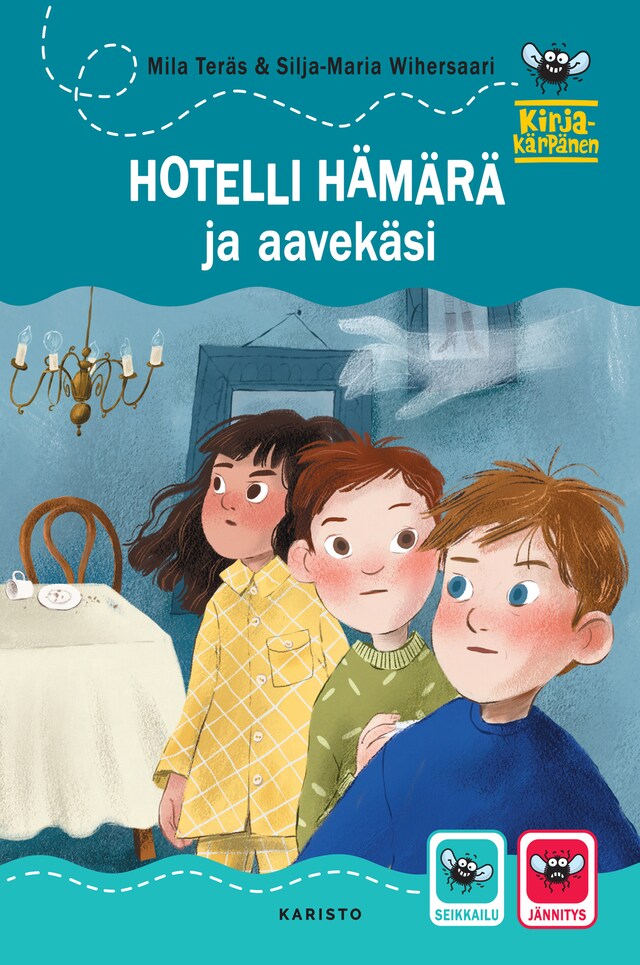 Portada de libro para Hotelli Hämärä ja aavekäsi