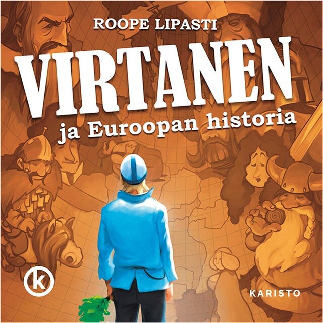Couverture de livre pour Virtanen ja Euroopan historia