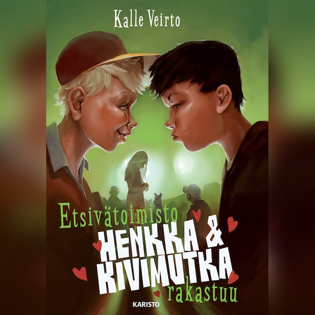 Book cover for Etsivätoimisto Henkka & Kivimutka rakastuu