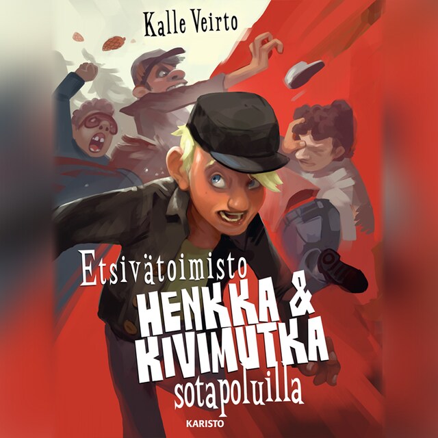 Couverture de livre pour Etsivätoimisto Henkka & Kivimutka sotapoluilla