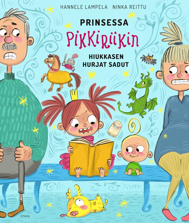 Buchcover für Prinsessa Pikkiriikin hiukkasen hurjat sadut (e-äänikirja)