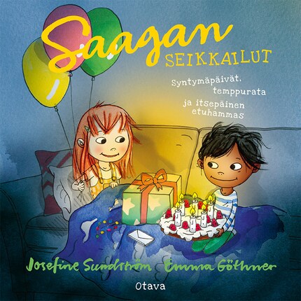 Saagan seikkailut - Syntymäpäivät, temppurata ja itsepäinen etuhammas bookCoverFor